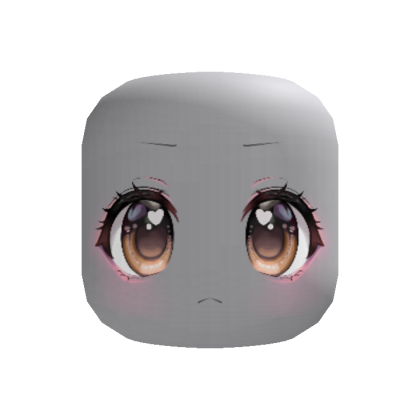 ᕦ(ò_óˇ)ᕤ hmph kawaii pouty chibi anime face -brown