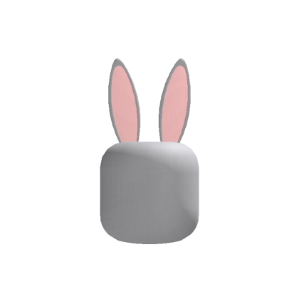 Animated Bunny Ears w/out Eyes - Pink