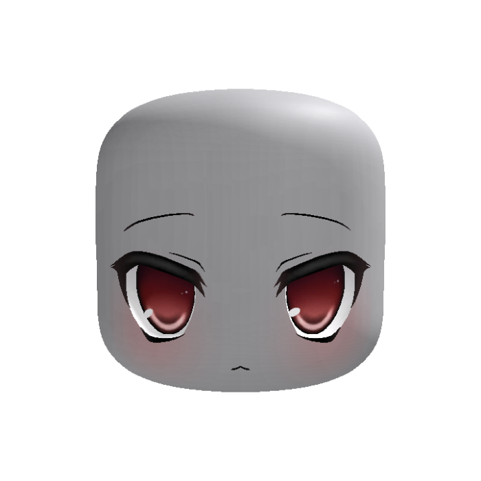 ♡ ꒰ animated red surprised moe face ꒱ ♡