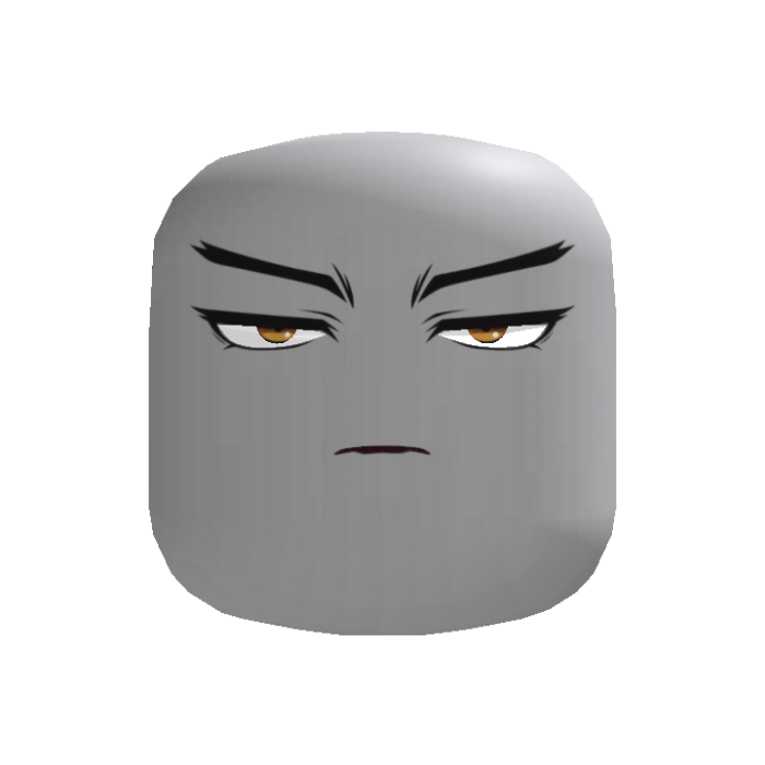 [Animated] Sleepy Thunder Anime Face
