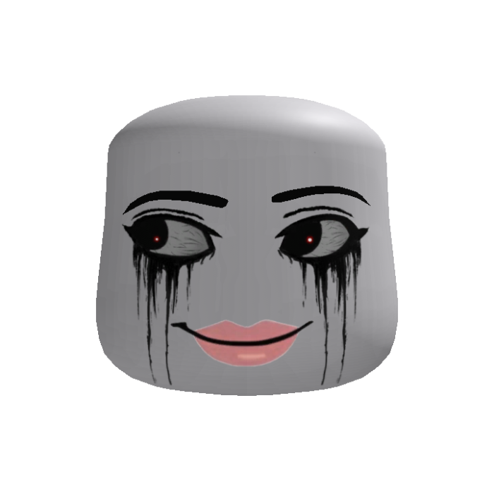 Creepy Side Eye Woman Face v2