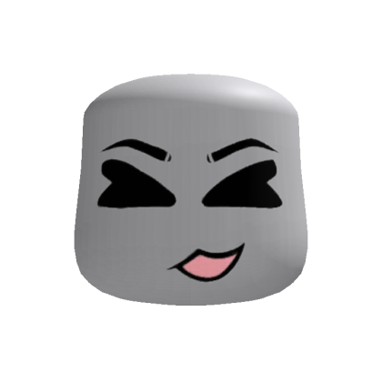 Closed Eye Laughing Face Cheeks Head
