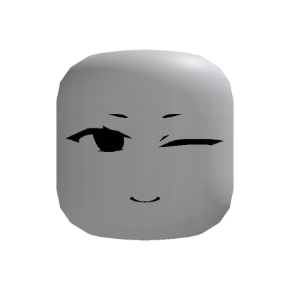 Winking Girl Face