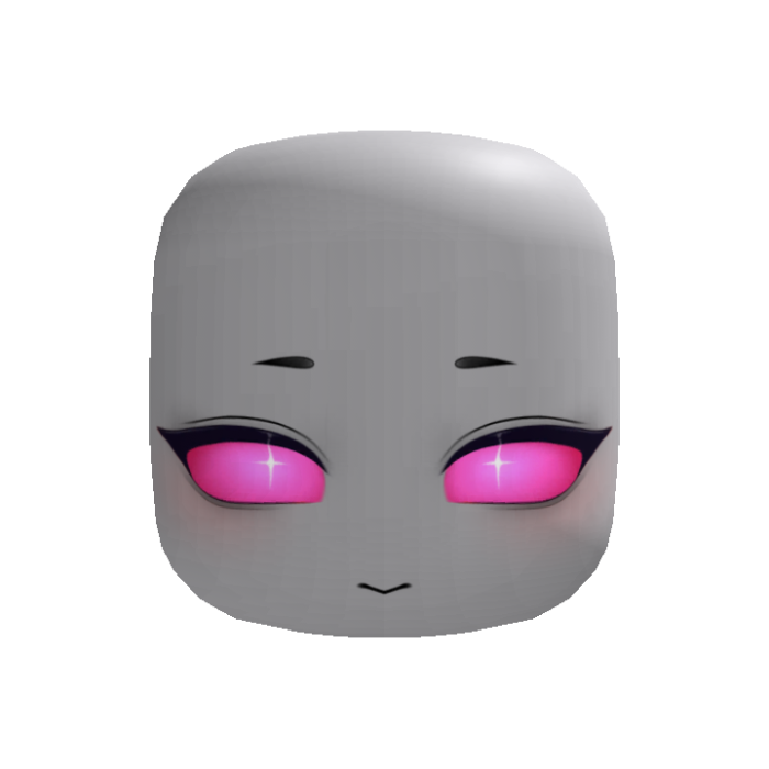 Moe Anime Emo Scary Halloween Pink Eyes