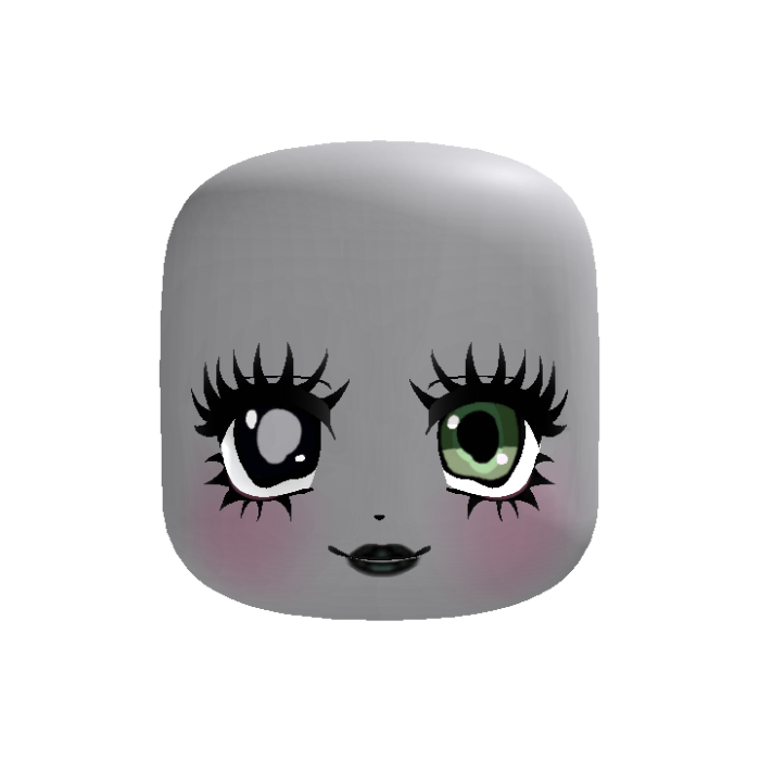 ୨✿୧ (animated) gothic moe cartoon dark doll green