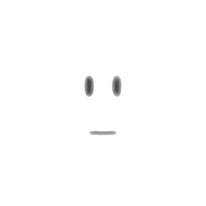 Tiny neon head