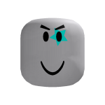 Teal Rock Star Smile