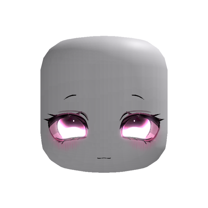 [✨🩷GLOWS] Cute Moe Kawaii Happy Anime Pink Face