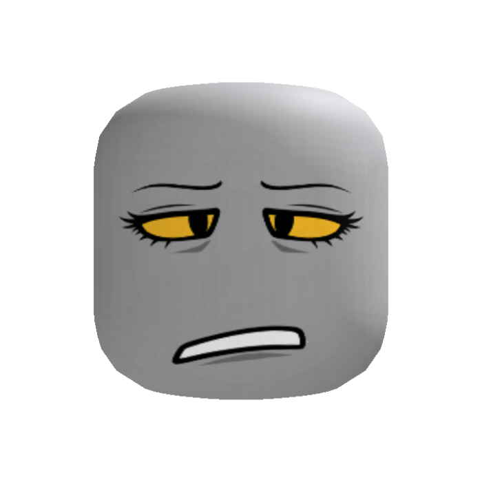 Concerned Lady Zombie Face