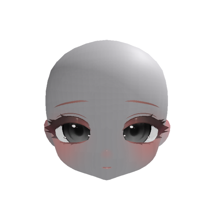 Shy Dreamy Anime Girl Face