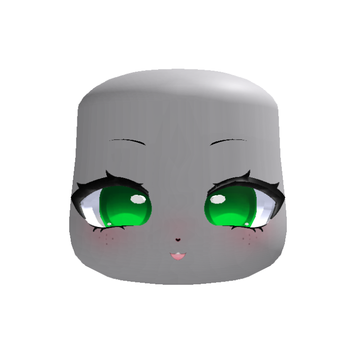 🐶  cute kawaii puppy face in green