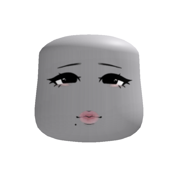 Cute Pouty Glam Girl Face