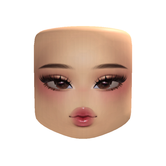 Cute Trendy Preppy Makeup Face V2