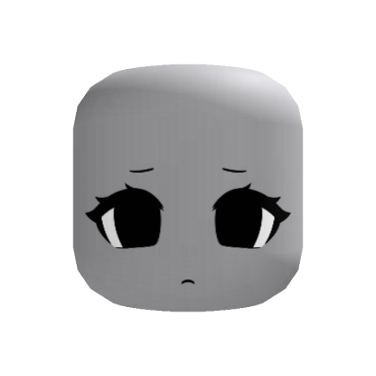 Emo Girl Sad Face (Recolorable) thumbnail