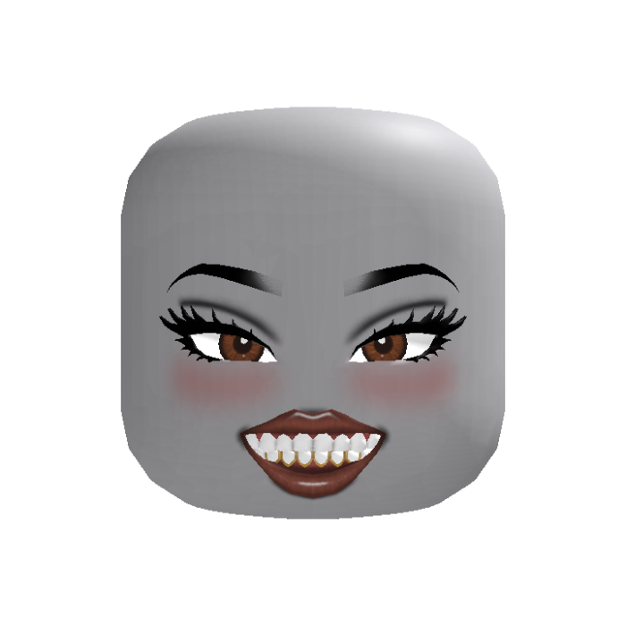 (Animated) Female Grillz Face V3