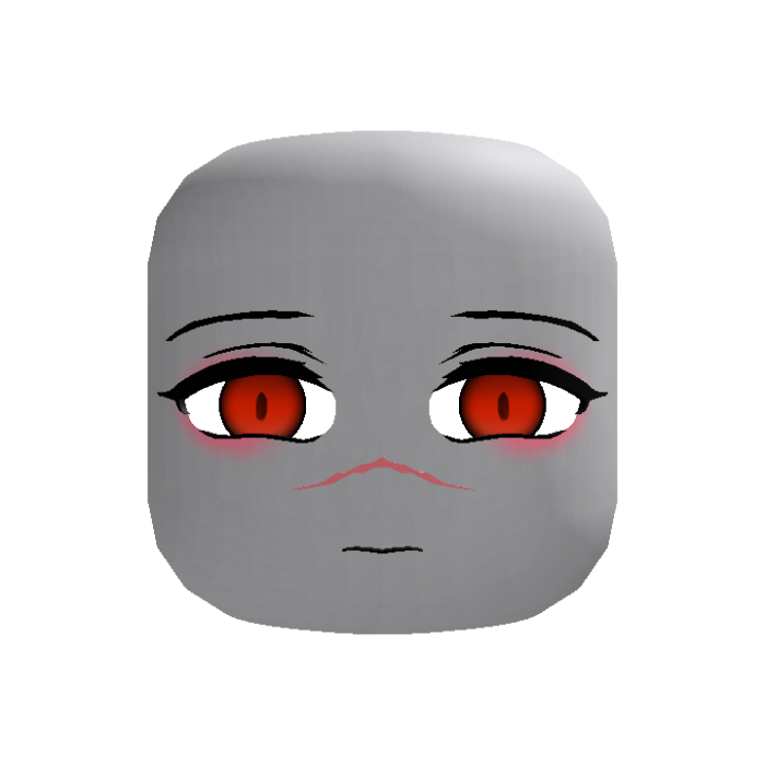[ANIMATED] Orange Scar Calm Face