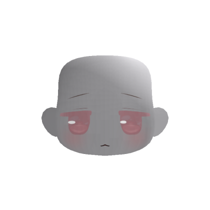 Soft Kawaii Adorable Chibi Face (Pink)