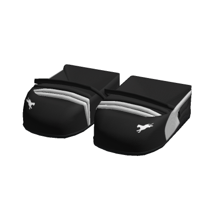 Sporty Ballet Flats Speed Cat (Black White)