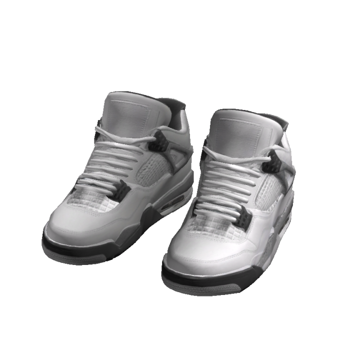 Retro Jey 4s White-Black