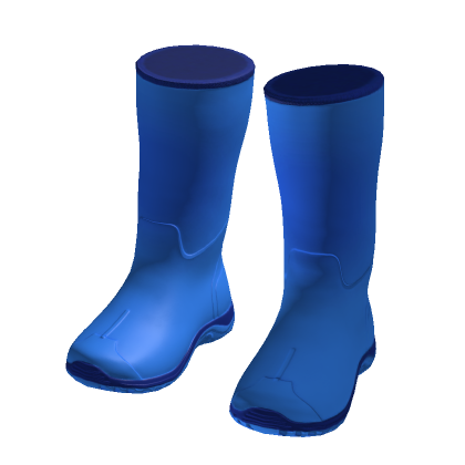 Rain Work Boots Blue