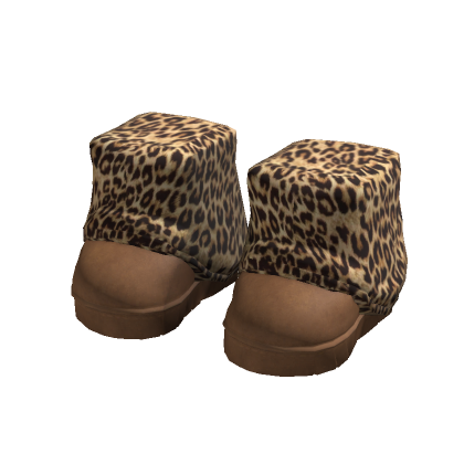 Y2K Gyaru Leopard Boots