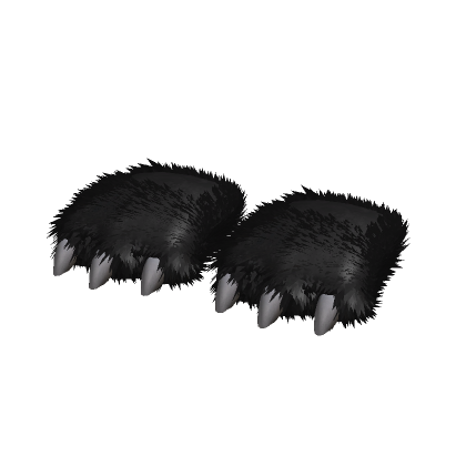 Monster slippers [Black]