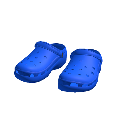 Blue Crocs