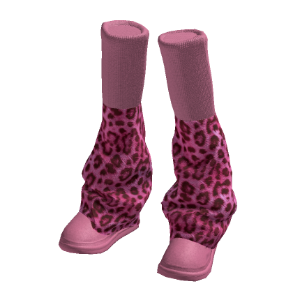 Cheetah Print Leg Warmers