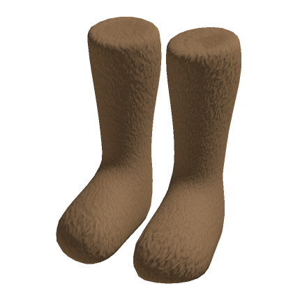 Brown Fur Boots
