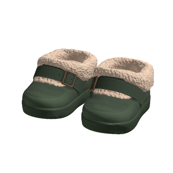 Green Buckle Shoes 3.0