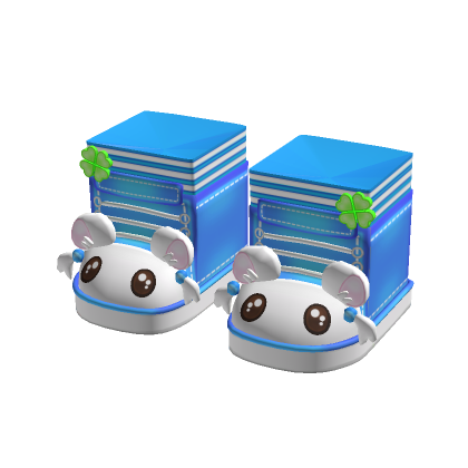 🍀 kawaii bijou hamster clover shoes