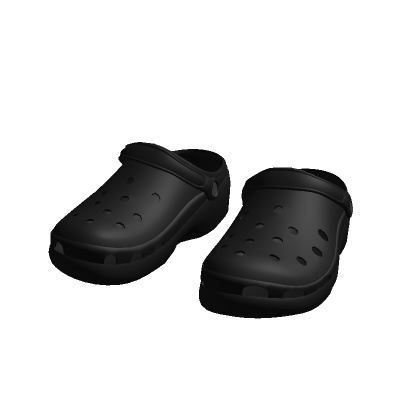 Black Crocs