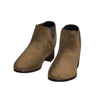 Suede Boots in Tan thumbnail