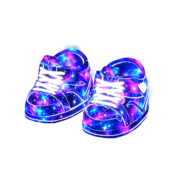 Glowing Galaxy Shoes [ EMISSIVE ]