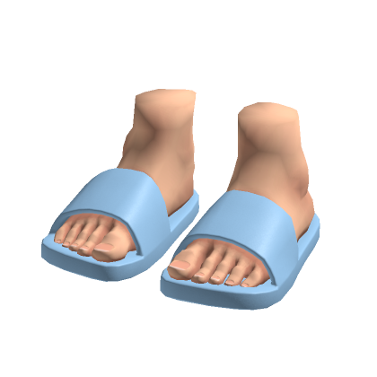 Big Feet Flip Flop (Blue)