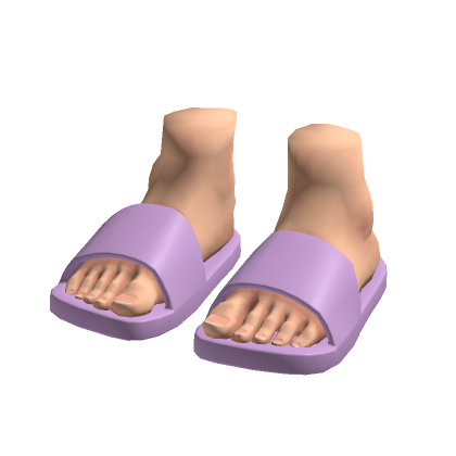 Big Feet Flip Flop (Purple)