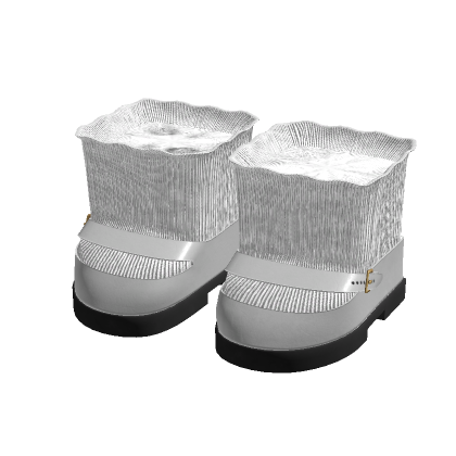 Leather Mary Janes in White
