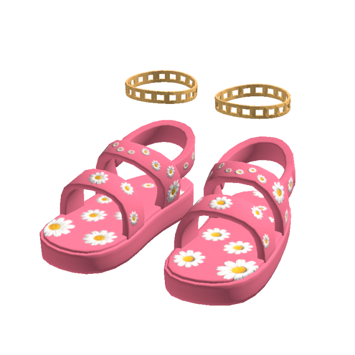 Keju_Sandal Daisypink
