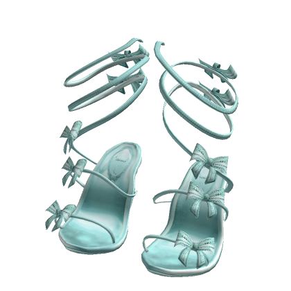 Ribbon Heels | Blue thumbnail