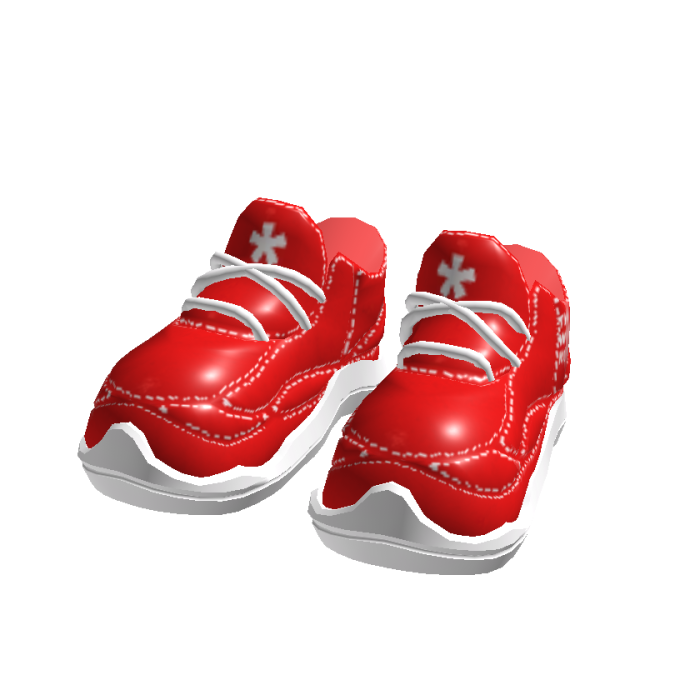 Side Steps Sneakers - Signal Red