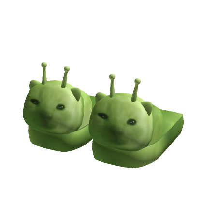 Alien Cat Slippers