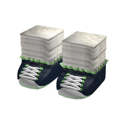♡ cute igari green plaid sneakers w/ socks