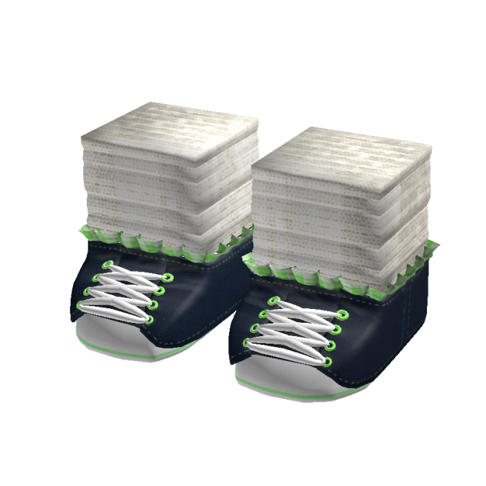 ♡ cute igari green plaid sneakers w/ socks