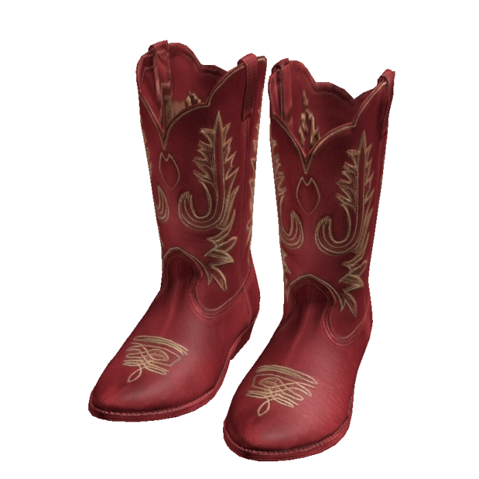 American Cowboy Boots (Western & Red)