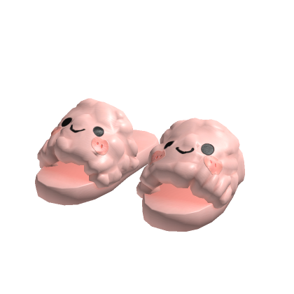 Cute Cloud Slippers Pink[MAX] thumbnail