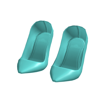 ☆ Cyan Pointy Heels (It-girl ver.) thumbnail