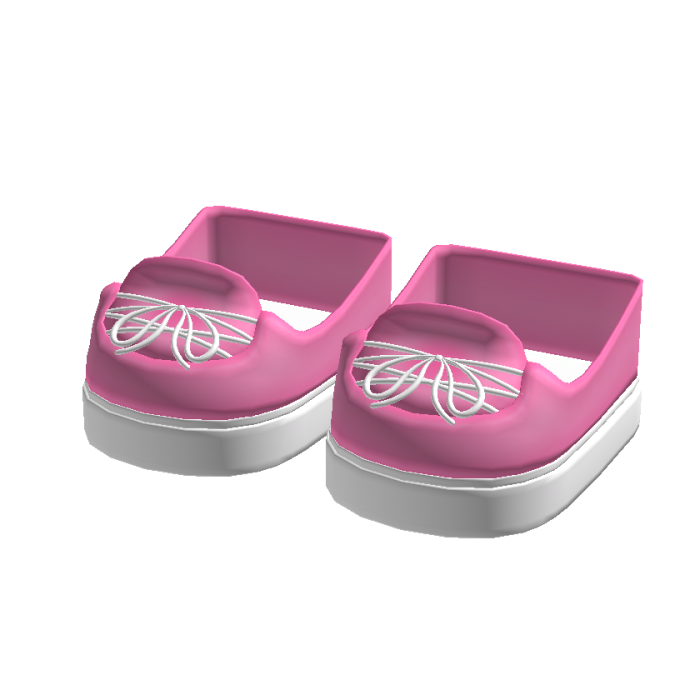 adorable hot pink sneakers