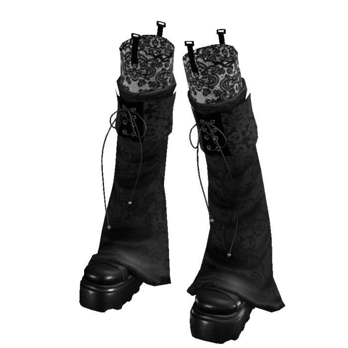 [fendudu]Raku Bu-shoes(black)