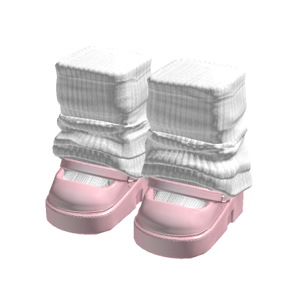 Doll Platform Shoes Pink