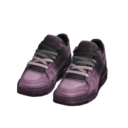Violet Retro Skate Sneakers